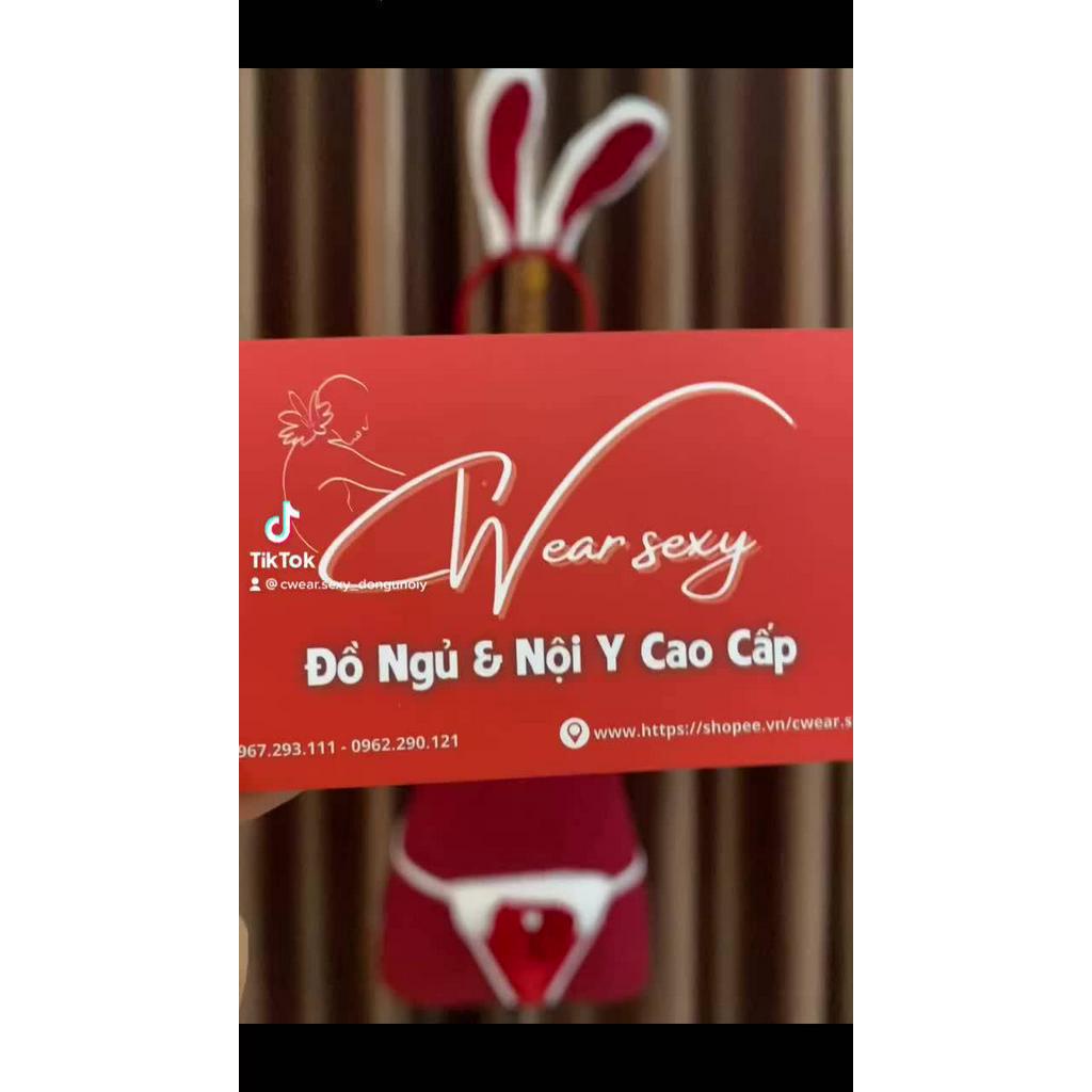 Set Cosplay Cô Gái Noel Gợi Cảm 5 Chi Tiết MS1215 [CWEAR.SEXY_ĐỒ NGỦ & NỘI Y CAO CẤP] | BigBuy360 - bigbuy360.vn