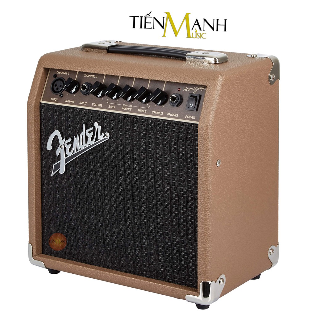 [Chính Hãng] Fender Acoustasonic 15 Amply Đàn Acoustic Guitar - Loa Ampli Combo Amplifier 15W