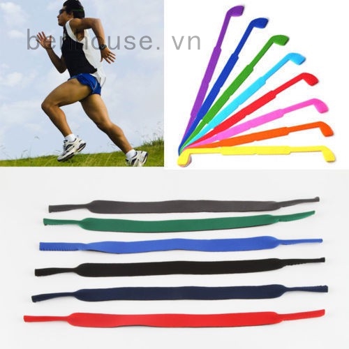 Dây đeo mắt kính thể thao co giãn nhiều màu đẹp mắt