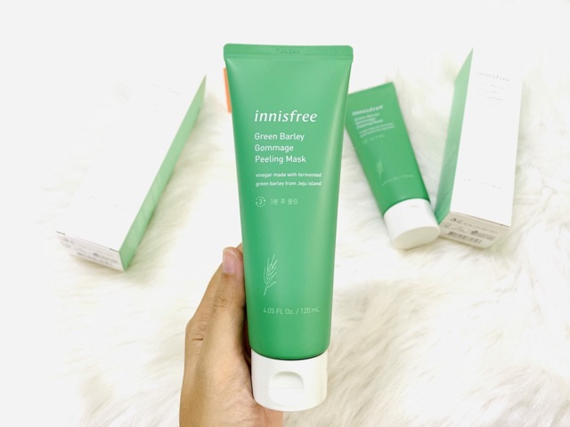 Tẩy tế bào chết lúa mạch INNISFREE GREEN BARLEY GOMMAGE PEELING MASK