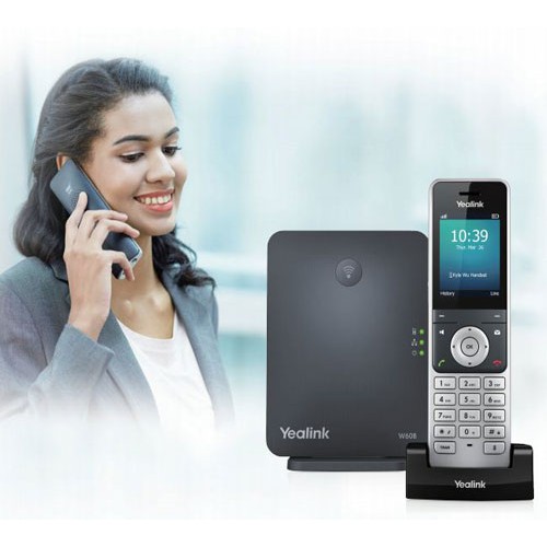 Điện thoại IP Yealink W60P, điện thoại cầm tay không dây SIP | BigBuy360 - bigbuy360.vn