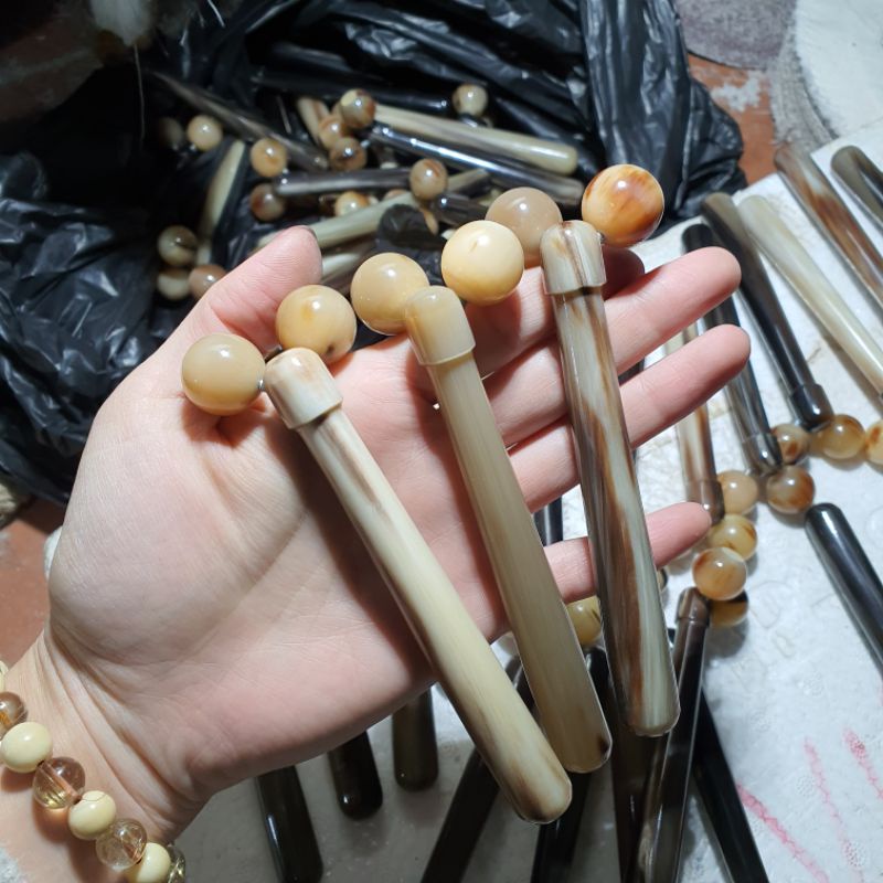 (HOT) Cây hít sừng massage nâng cơ mặt, xóa nọng cằm