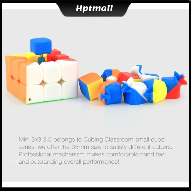 Móc khóa khối rubik nhỏ 3*3*3 cho trẻ em