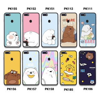 [Freeship từ 50k] ỐP LƯNG OPPO A3S - F9 - A7 IN HÌNH GẤU WE BARE BEARS