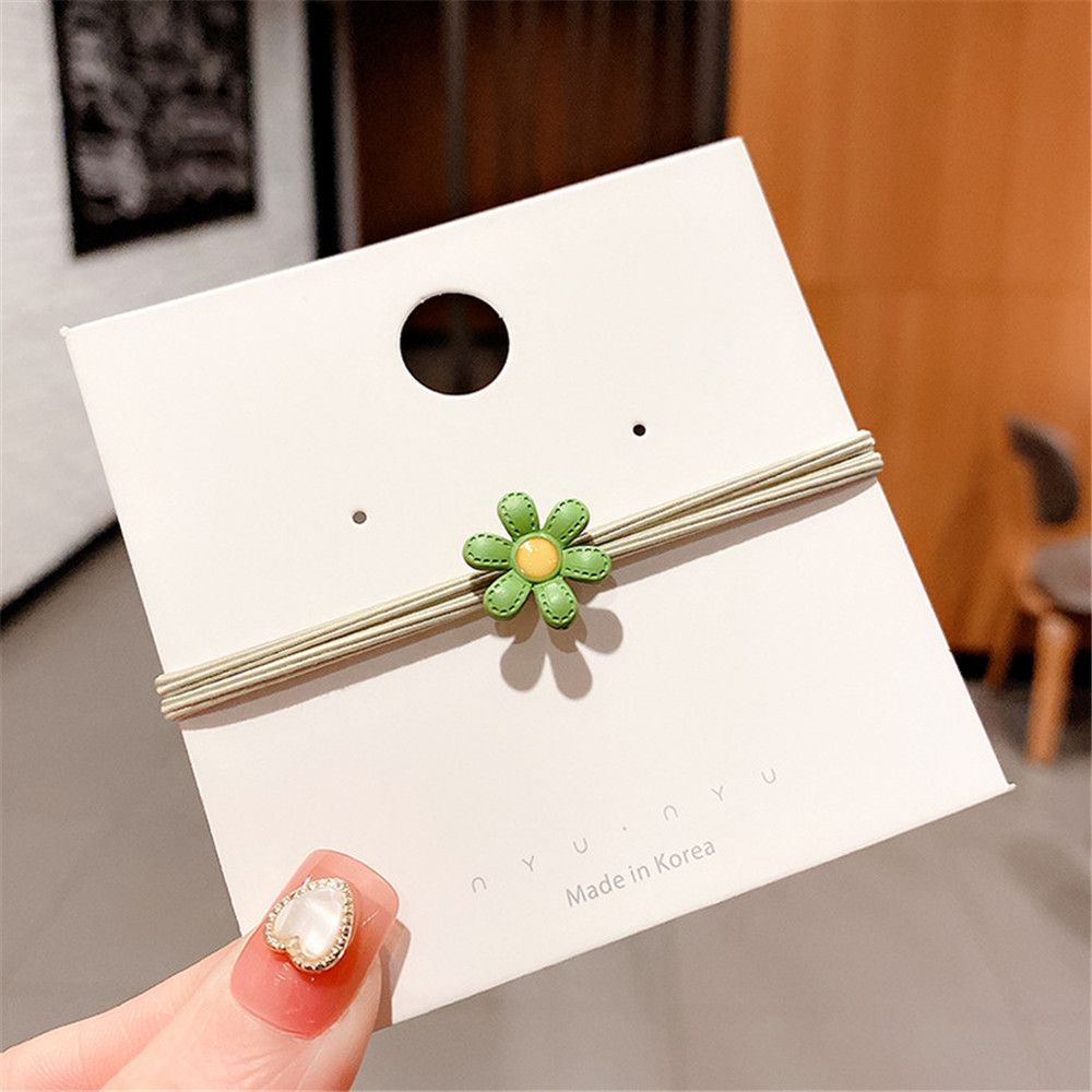 Dây buộc tóc co giãn hình hoa cúc dễ thương thời trang cho nữ