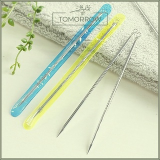 Que Nặn Mụn 2 Đầu Thép Không Gỉ - 8 cm
