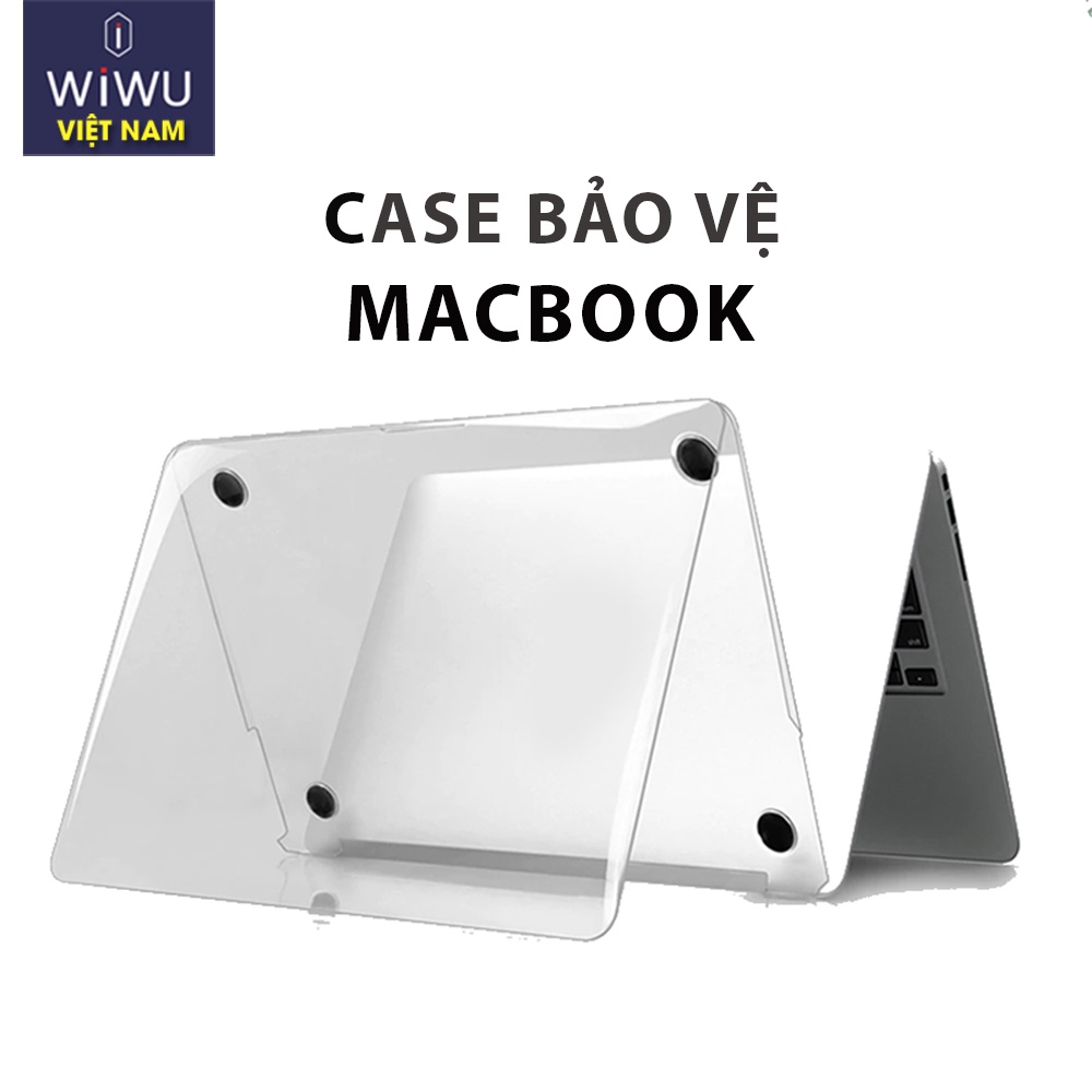 Combo Ốp lưng chống va đập chính hãng WiWU iSHIELD Hard Shell cho MacBook 13" PRO/13.3" Air (2020) và 14.2"/16.2" (2021)