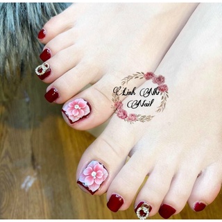 hoa bột -nn tay chân nail