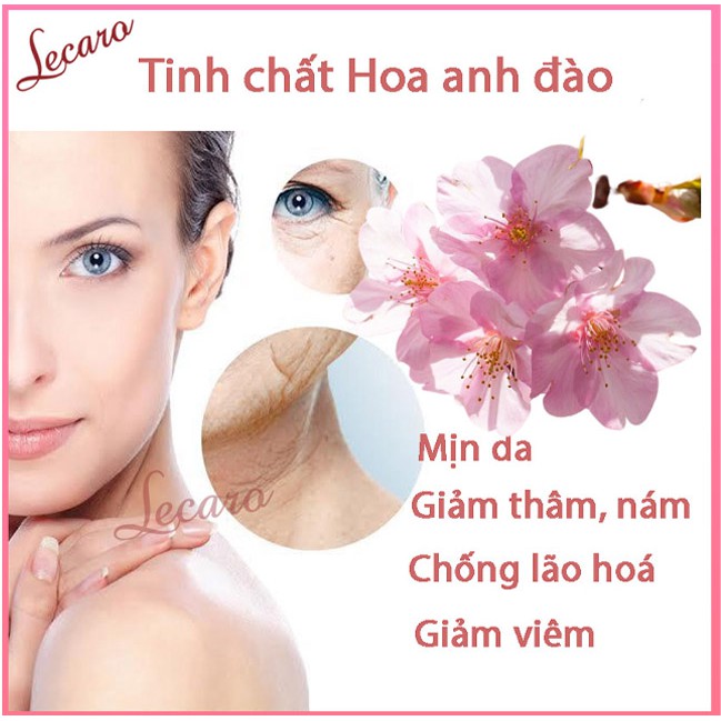 [Sakura Mặt Nạ Ngủ] Bịch 15 Miếng Mặt Nạ Ngủ Hoa Anh Đào Sakura Laikou Chính Hãng Mặt Nạ Ngủ Laikou#