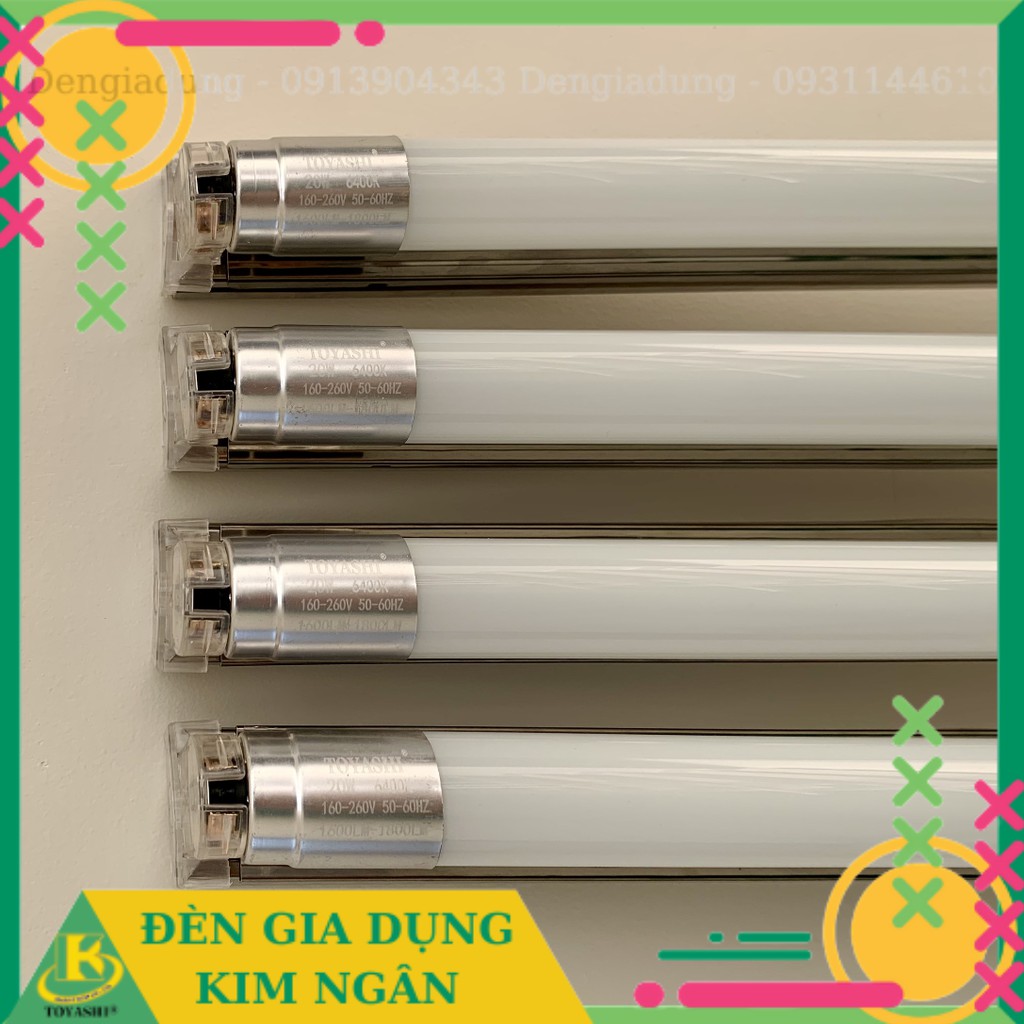 Bóng Đèn Led Tuýp 1m2 Thủy Tinh Đầu Nhôm 20W - 30W [VUI LÒNG ĐẶT TỪ 3 SP TRỞ LÊN ĐỂ TRÁNH VỠ TRONG LÚC VẬN CHUYỂN]