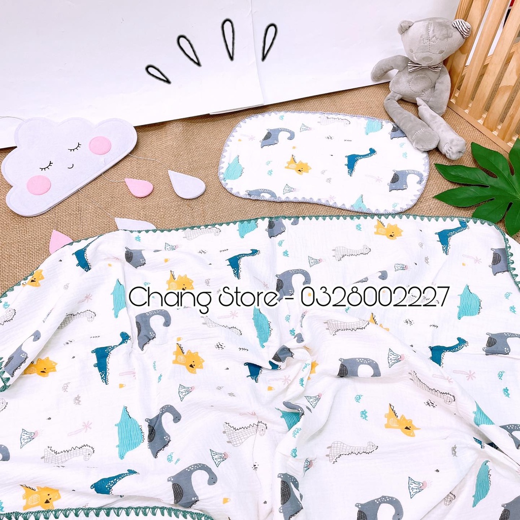 Chăn/ Mền Xô Cao Cấp Bo Viền Popular In Họa Tiết Cho Bé 110*120 cm