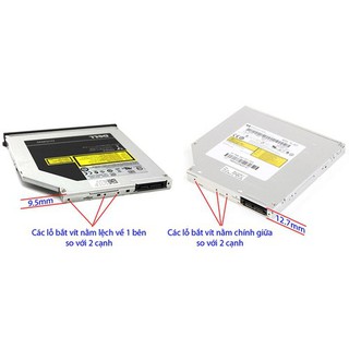 Caddy Bay HDD SSD SATA 3 9.5mm/12.7mm