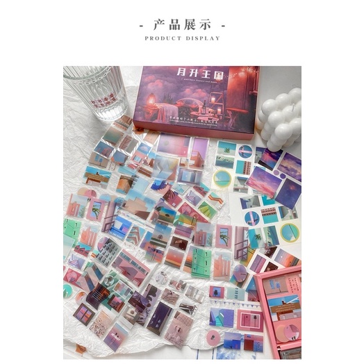 Set 25 tấm sticker post card dán tường, trang trí sổ, phong cách vintage/thiên nhiên | BigBuy360 - bigbuy360.vn