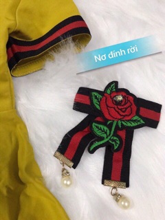 Đầm nơ gucci siêu yêu cho bé