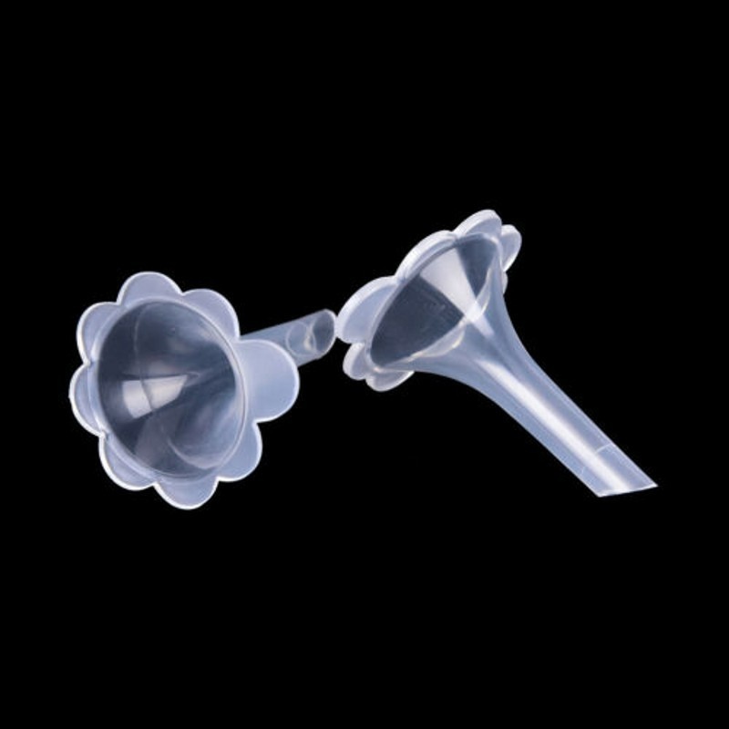 Phễu Nhựa Trong Suốt Cỡ Nhỏ Dùng Chiết Dung Dịch/Sữa Dưỡng Da/Kem Dưỡng Da