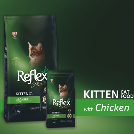 [Mã PET50K giảm Giảm 10% - Tối đa 50K đơn từ 250K] Hạt Reflex Plus cho mèo các loại túi 1,5kg