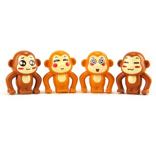 Đồ chơi vặn dây cót hình con khỉ cho bé