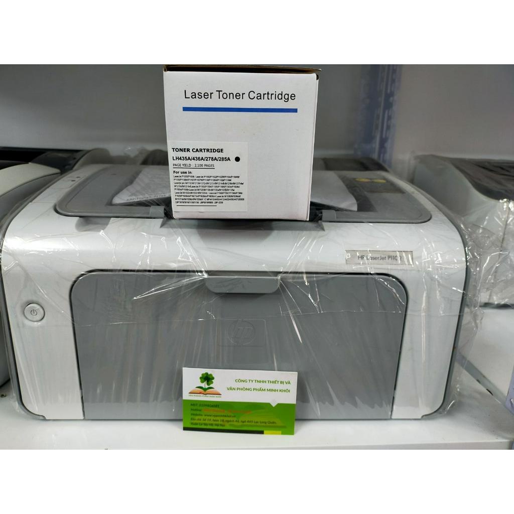 Máy in laser HP 1102 chạy êm, nhỏ gọn, có bảo hành