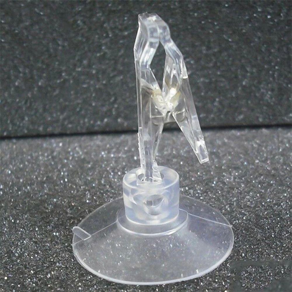 Kẹp Cố Định Thẻ Bằng Nhựa Có Giác Hút Gắn Cửa Sổ Xe Hơi