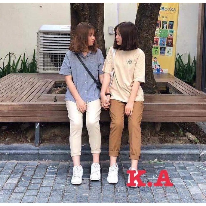 Quần Kaki Nữ Ống Rộng Phong Cách | BigBuy360 - bigbuy360.vn