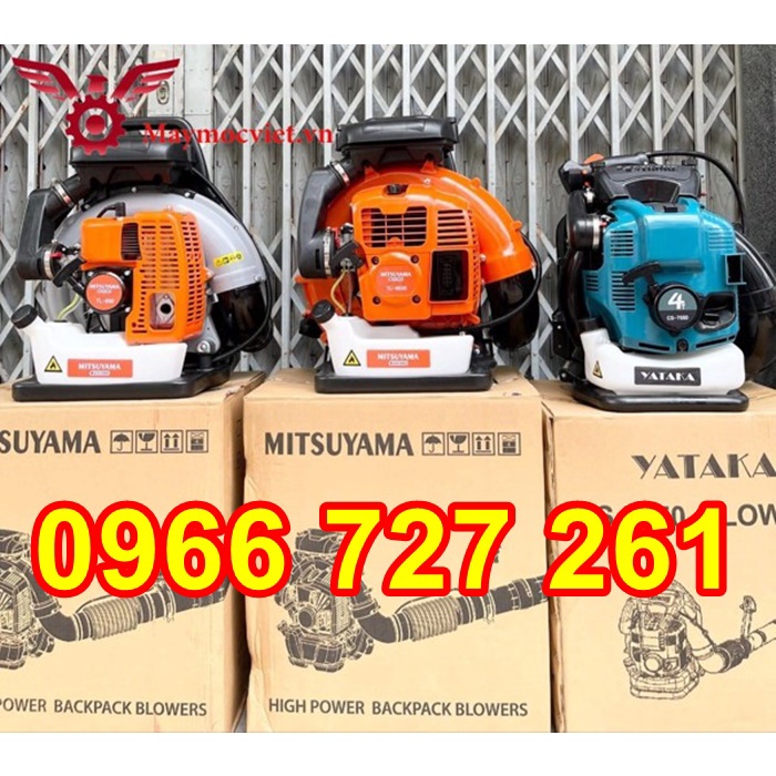 Thanh lý máy thổi lá , thổi bụi sân trường, vườn cây giá rẻ chạy xăng 4 thì Yataka CS7650