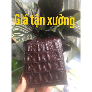 VÍ DA CÁ SẤU DA THẬT 100%