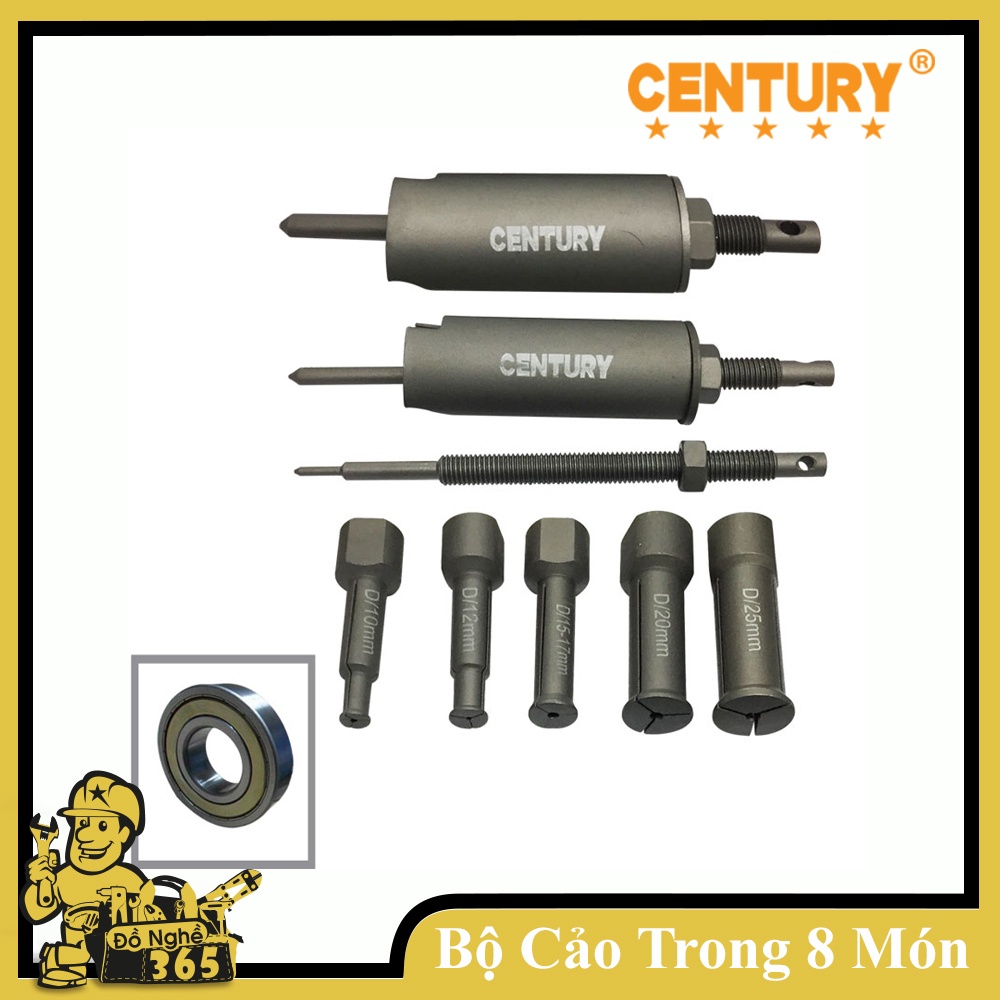 Bộ cảo bạc đạn trong gồm 8 chi tiết Century - LU-BCA8M