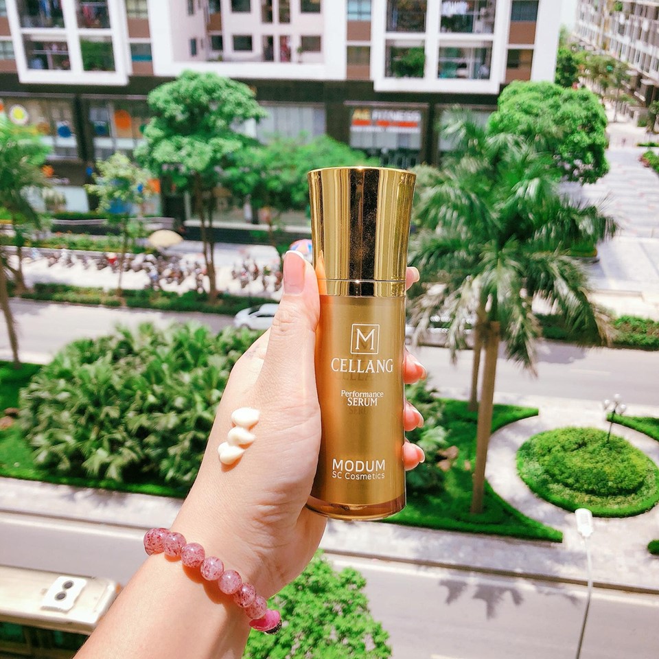 Tinh chất M Cellang Tế bào gốc Human phục hồi da yếu, dưỡng trắng căng bóng cho mọi loại da 40 ml