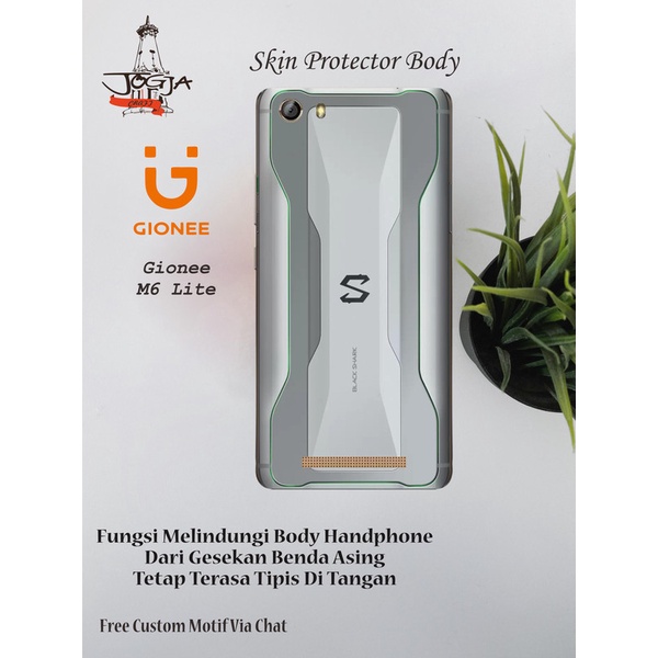 Bộ 2 Ốp Điện Thoại Họa Tiết Cá Mập Xinh Xắn Dành Cho Gionee M6 Lite