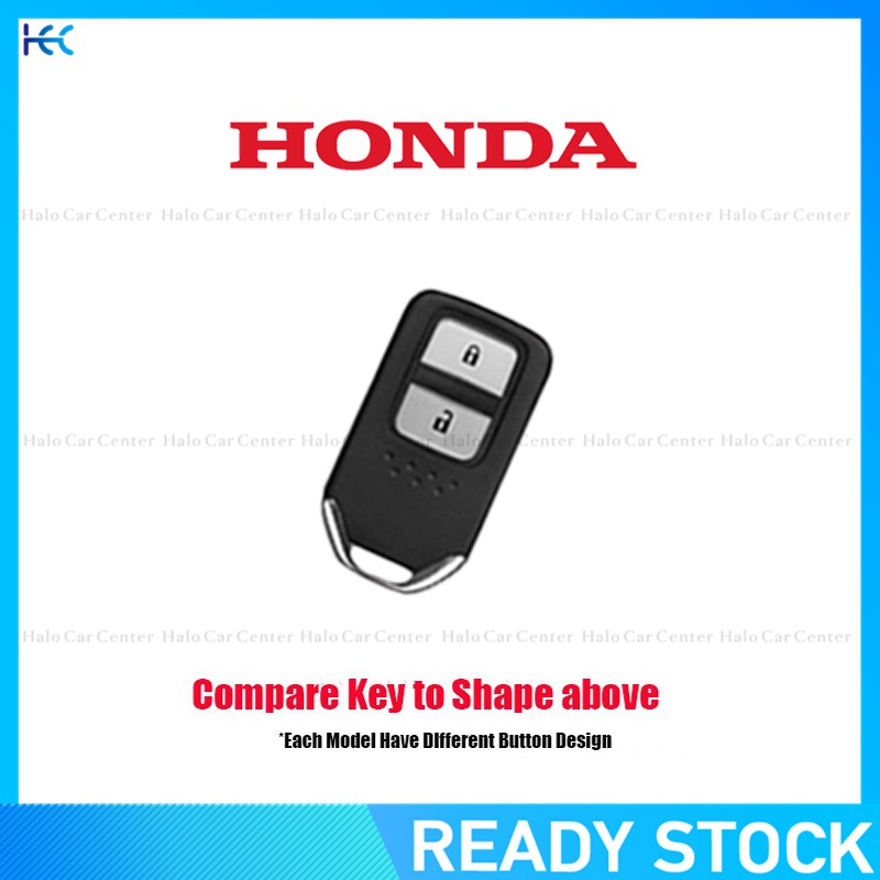 Bao Da Đựng Chìa Khóa Xe Hơi Honda Crv Hrv Brv Jazz-2 Bottons 100%