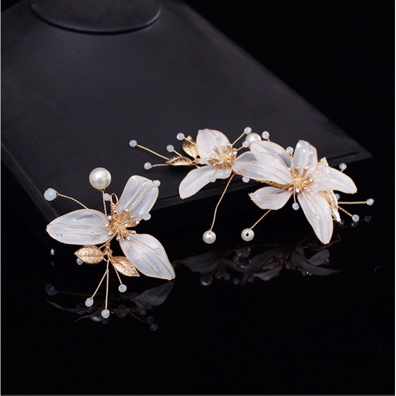 bộ 3 cài hoa xinh