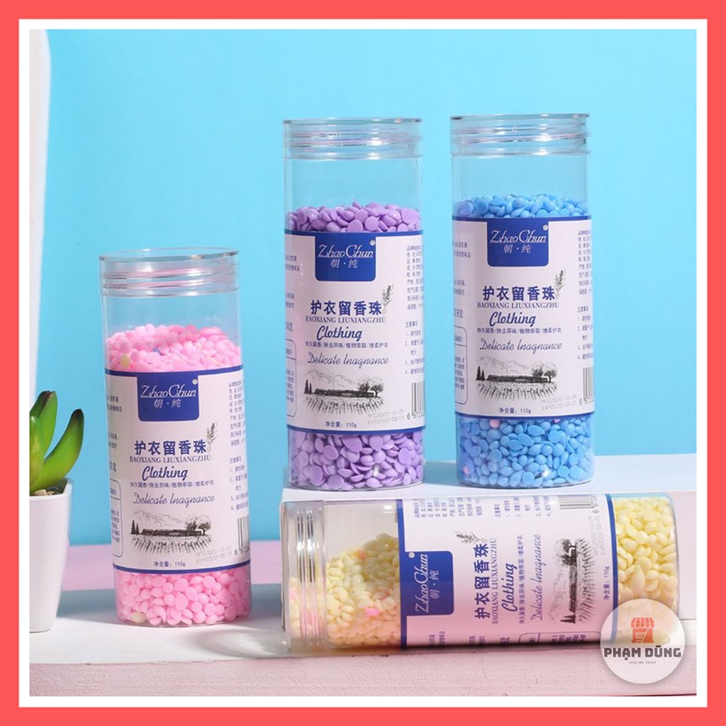 Viên Xả Thơm Quần Áo Hương Nước Hoa Hàng Nội Địa Hộp 110gr