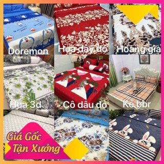(HÀNG HÓT) Bộ chăn ga gối hè đủ bộ ( 5 món)