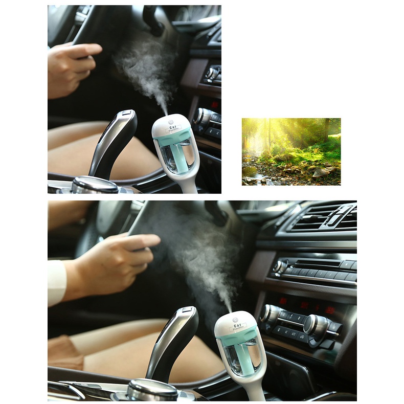 Máy khuếch tán tinh dầu Non , phun sương tạo ẩm trên ô tô