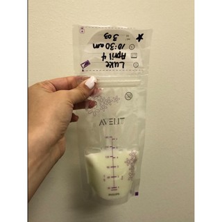 [Hộp 50 túi -180ml] Túi Trữ Sữa Philips AVENT