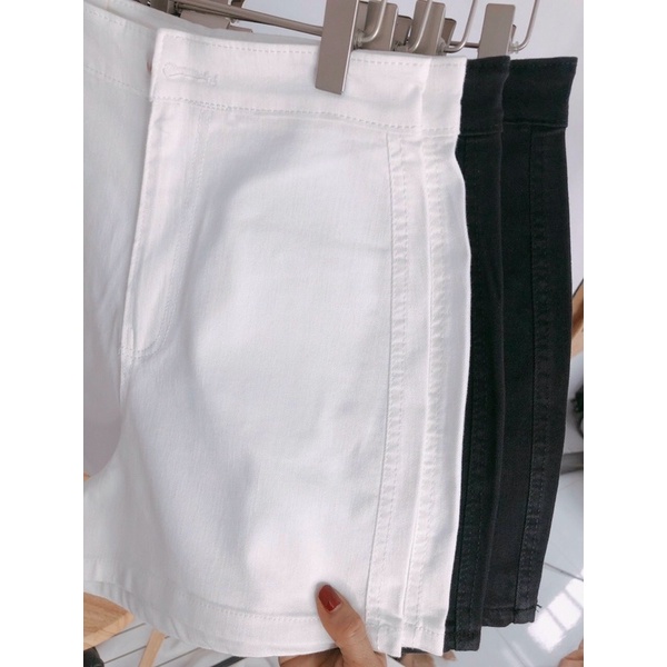 Quần Short Nữ Lưng Cao Siêu Co Giãn Tôn Dáng Không Đĩa Không Túi Trước Ms128