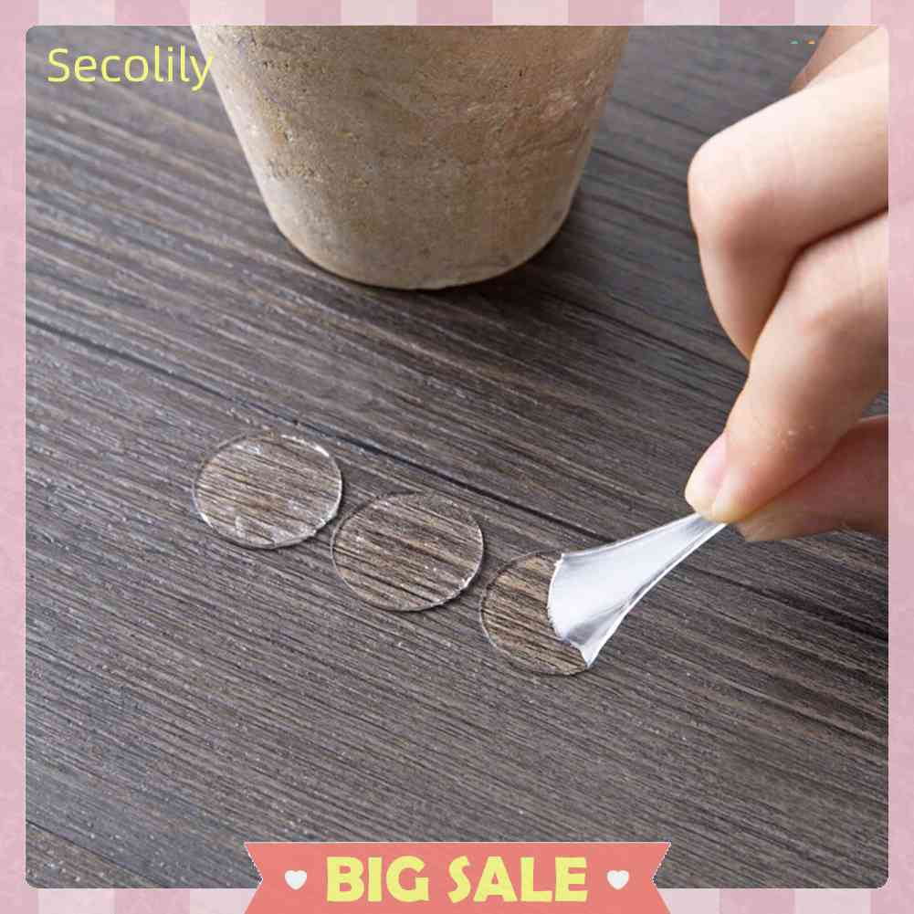 Set 70 Miếng Dán Hai Mặt Acrylic Trong Suốt Siêu Chắc