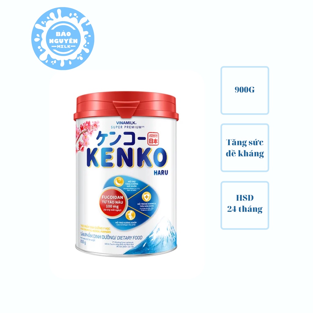 Sữa Bột Vinamilk Kenko Haru - Hộp 850g