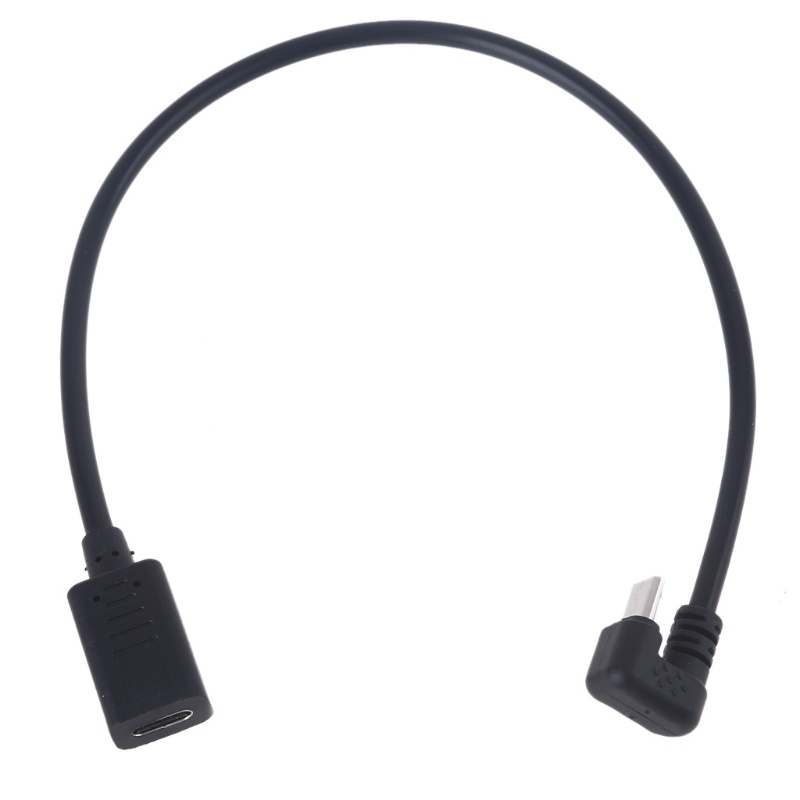 Cáp Sạc Chuyển Đổi Cổng micro usb type c Sang Đầu Cắm micro usb Xoay 180 Độ Dài 30cm Điện Thoại