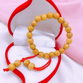Vòng dâu trơn hạt thân LINH MIU SILVER