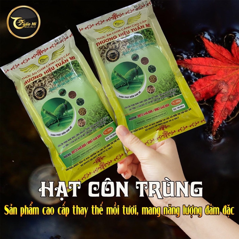 HẠT CÔN TRÙNG DÀNH CHO MI- MÀO- CHOÈ- KHƯỚU