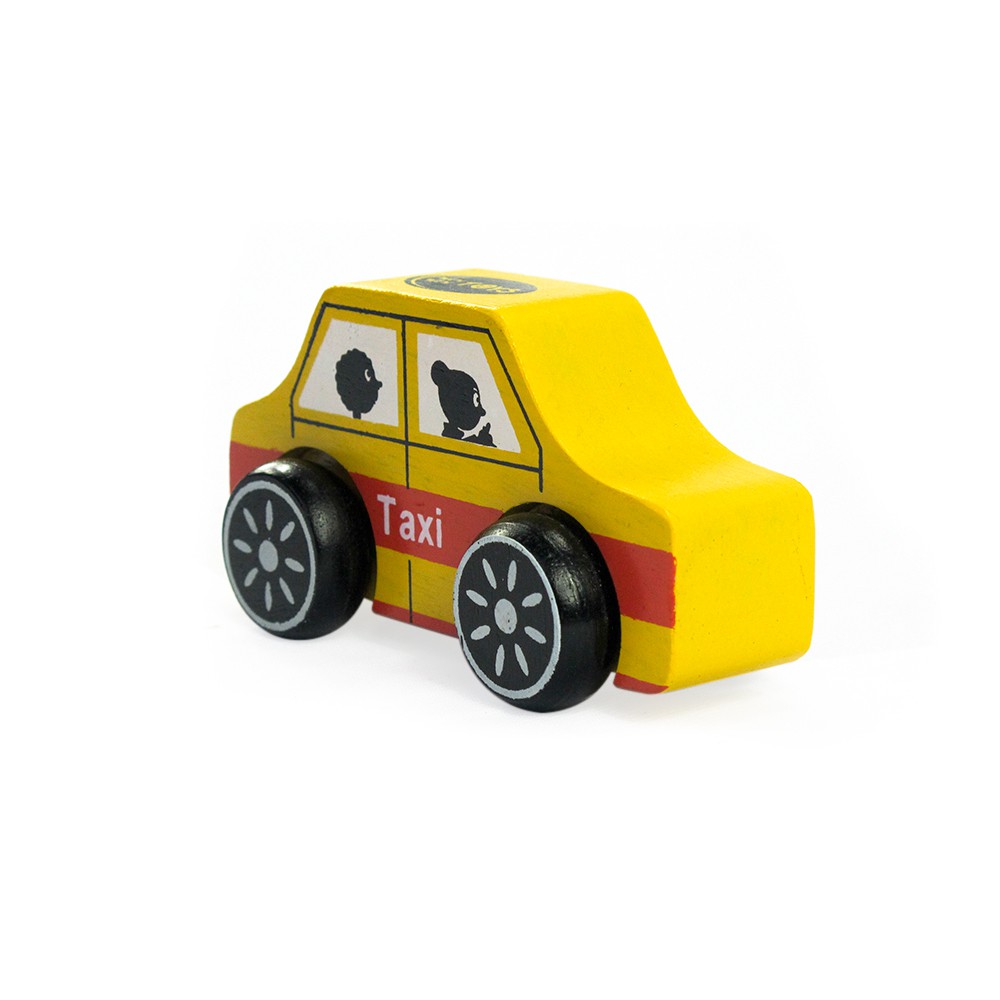 Đồ chơi gỗ Winwintoys - Xe taxi 65282