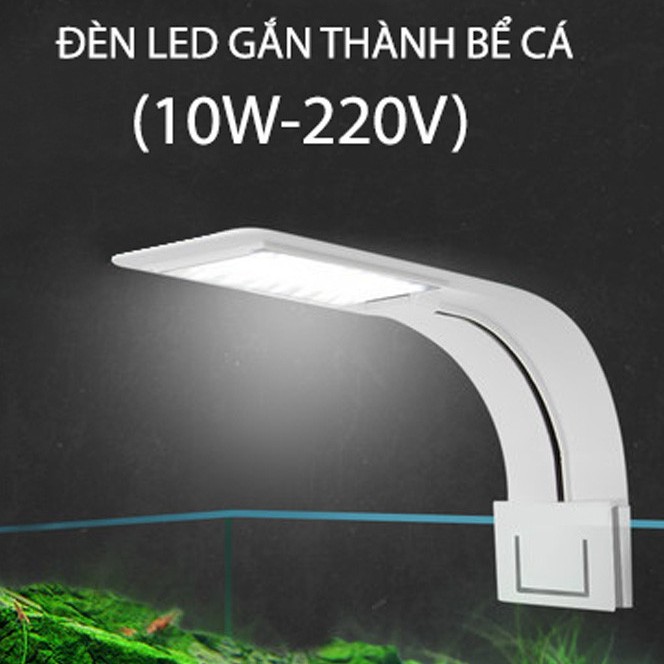 Đèn Led Kẹp Cho Bể Cá Cảnh, Thủy Sinh 25-40cm, 10W