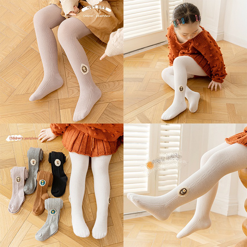 Quần Tất Thời Trang Thu Đông Dễ Thương Xinh Xắn Dành Cho Bé Gái