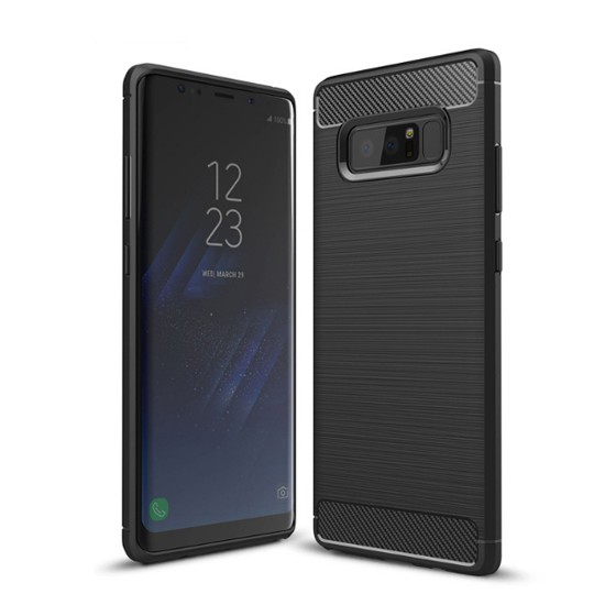 Ốp lưng Dẻo Vân Xước Ngang Chống Sốc Galaxy Note 8