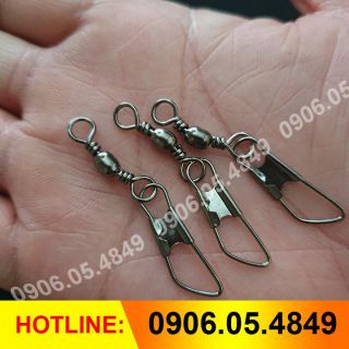 Khóa link úc số 4, khóa linh chống xoăn, khóa linh inox