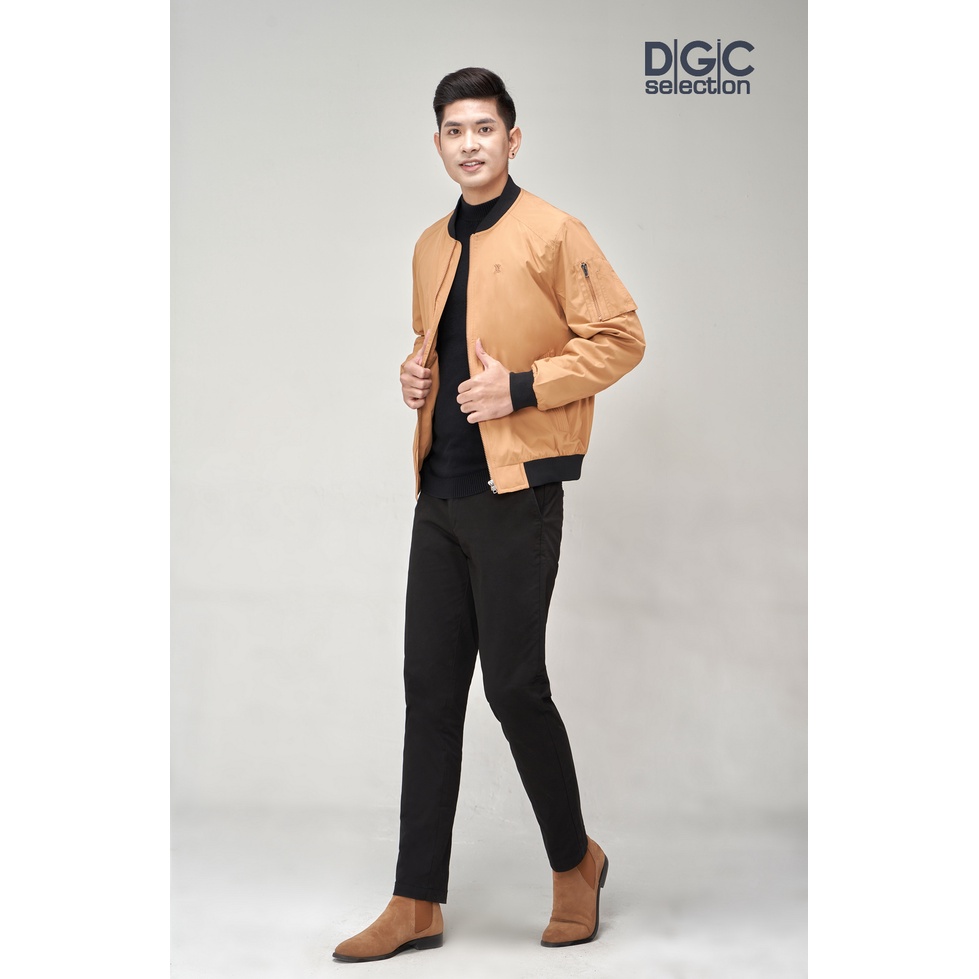Áo bomber Nam 2 lớp DGCs kiểu dáng thời trang, chất liệu vải gió cao cấp chống nước, cản gió tốt WAJK2004M-S