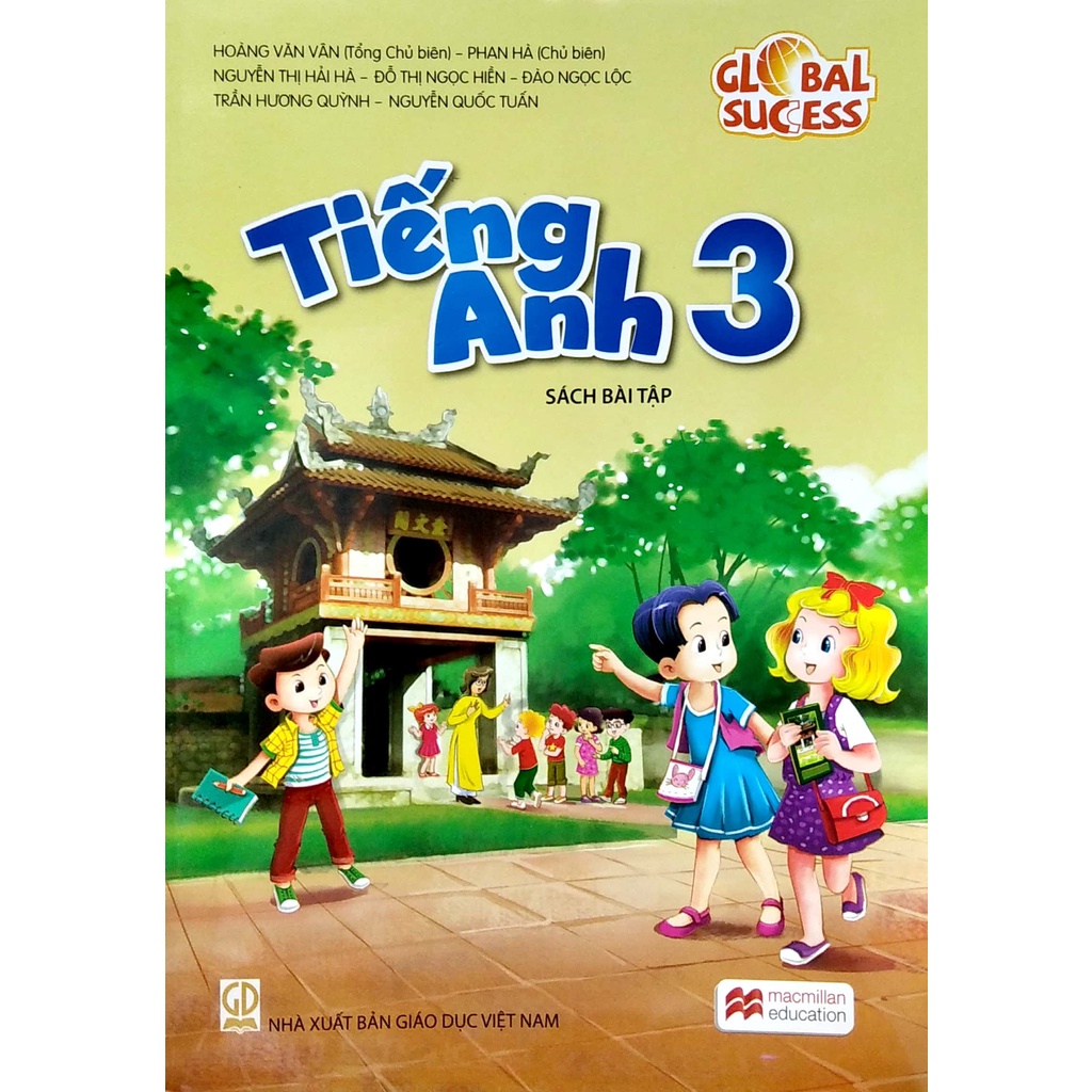 Sách Tiếng Anh Lớp 3 - Sách Bài Tập (Global Success) (2022)
