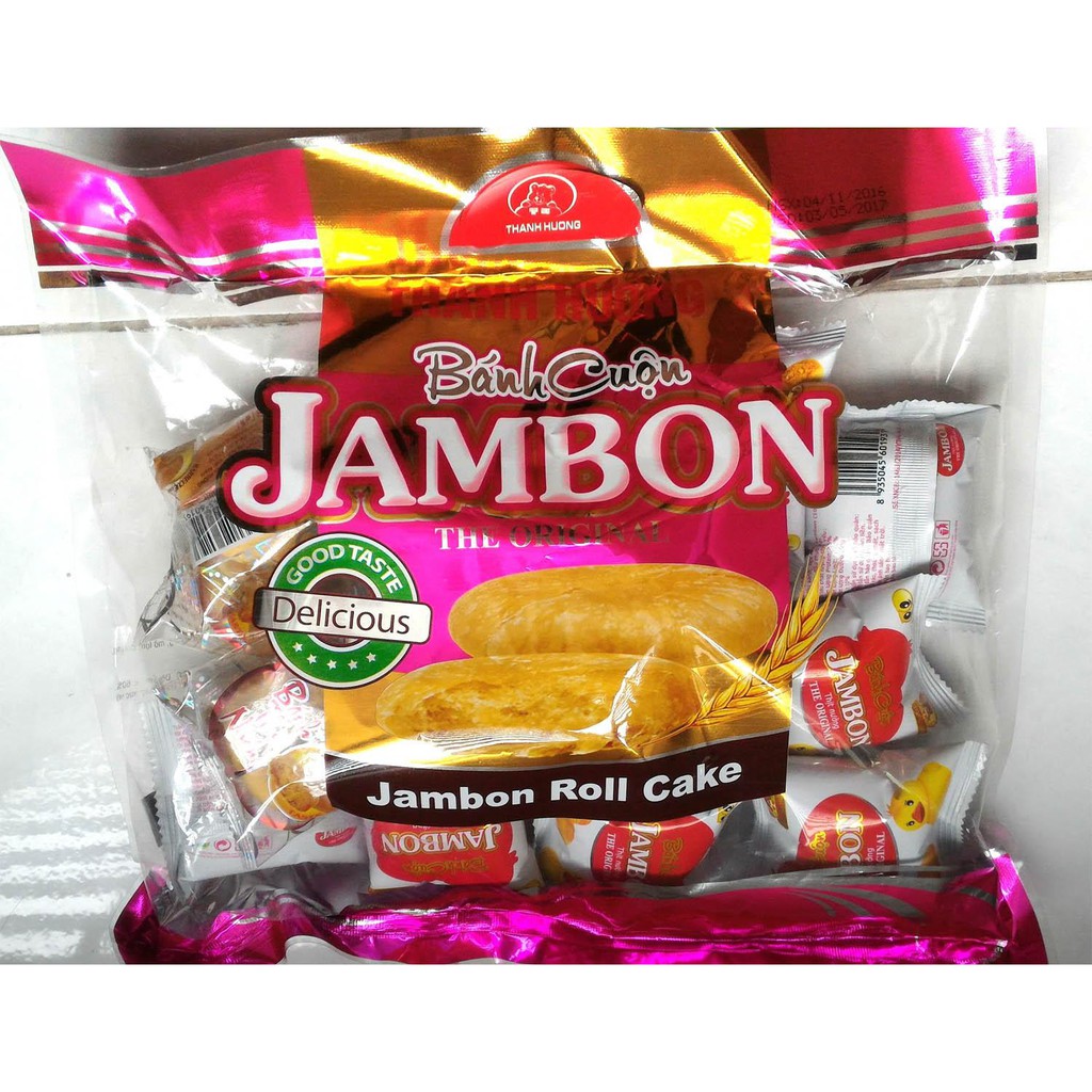 1 Cái Bánh Cuộn Jambon Thịt Nướng Thanh Hương - B040