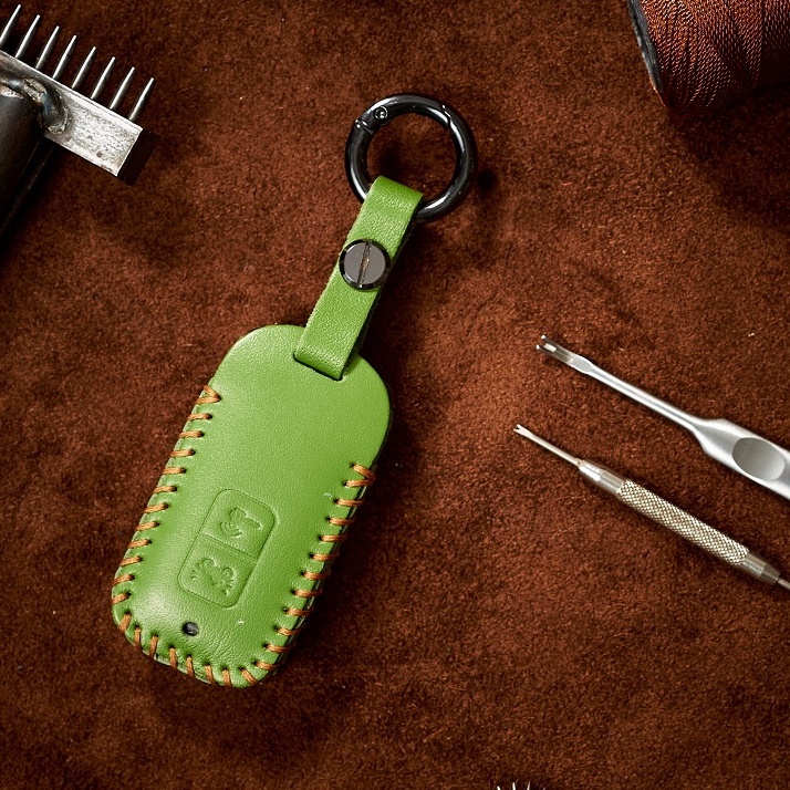 Bao Da Chìa Khóa Honda Air blade / lead/ vision/ vario dạng hộp da bò